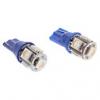 T10 1w 5x5050 SMD kék led izzó autó (2-pack, 12V)