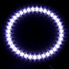 Aut fnyszr / dekoratív lmpa (angel eye lmpa, 39 LED, 12cm, fehr)