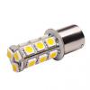 S25 LED-es auts lmpa (5050, 3,6 W, lumen (lm) 270, színhmrsklet 3000K, 12V, 18 LED, meleg fehr fny)