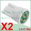 2 db Szuper fnyes fehr SMD LED es izzk