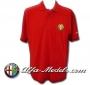 Alfa Romeo Logo Polo Shirt, Red