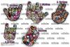 Matrica nyomtats autflia karbon 3D sticker