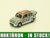 Fiat 600 Abarth szrke modell aut 1:43