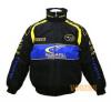 SUBARU RALLY Motor Racing Embroidered Cotton Jacket Black