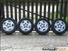 4db 14-es 5x114.3-as Mazda alufelni 185/65R14-es Continental nyri gumikkal elad !