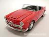 Alfa Romeo Spider 2600 1960 rot, Modellauto 1:24 / Welly