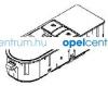 Ablakemel kapcsol bal, Opel Astra H