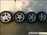 4db 14-es 4x100-as alufelni 185/60R14-es Continental nyri gumikkal elad