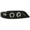 Dectane Opel Vectra B Angel Eyes, 1999-2002-ig, fekete tuning lmpa (Angel Eye, Dayline, D-lite)