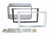 Opel Astra H, Corsa D, Zafira B dupla DIN rdi bept keret, matt krm (matt-chrome) 381230-24-4