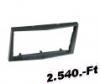 Opel Dupla DIN rdi beszerel keret 572323-FL-C Autospecifikus rdikeret 2DIN MECATRON
