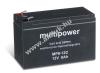 MP8 12C lom akku Helyettest akku elektromos kisaut Multipower ciklusll