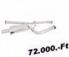 Subaru Impreza WRX, 2002-2006-igkomplett tuning sportkipufog rendszer TurboWorks
