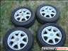 VOLKSWAGEN gyri alufelni garnitra:6Jx14 4x100 Et38 gumikkal