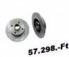 Zimmermann Vw, Volkswagen Golf 3, 2.0, 2.0 Gti 16V, 2.8 VR6, 1.9TDi, 5x100-as, 226x10mm-es, hts lyuggatott tuning sportfktrcsa