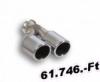 Volkswagen Golf 4 2.8i VR6 4-Motion 2000-tl (763116)tpusspecifikus tuning kipufogvg Supersprint