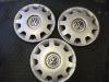 VW GOLF POLO LUPO 14 WHEEL TRIMS X 3