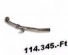 Supersprint Volkswagen Golf 3 1.9 GT TDi / Cabrio TDi (110Hp) (886501) tuning kipufog leml