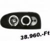 Dectane Vw, Volkswagen Golf 3 angel eyes, fekete tuning lmpa (Angel Eye, Dayline, D-lite)