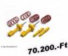 Vw, Volkswagen Jetta, 2.0FSI s 1.9TDI, 49,6mm-es szrtmr, 2005-tl, -30mm-esfix magassg tuning sportfutm Ta Technix
