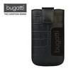 BUGATTI CROCO ll brtok - ML mret - 08104 - vre fzhet, kihzhat patentos - POUCH - FEKETE - GYRI