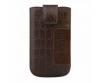 Bugatti SlimCase Leather CROCO stt barna vre fzhet brtok M-es mret (73x122mm)