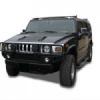 Foto Mobil Hummer H2 Hitam Pada Latar Putih