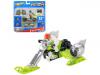 Hot Wheels 2 az 1-ben sszeszerelhet Chopper motor - Mattel