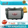 Lsqstar car radio for 2013 kia sorento with gps navigation radio bluetooth dvd USB SD AUX in..