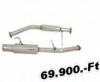 TurboWorks Nissan 200SX S13 komplett tuning sportkipufog rendszer