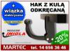 Hak holowniczy NISSAN PRIMERA P12 kombi 2001-2007r