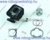 HENGERKIT BUXY-ZENITH-SPEEDAKE D=47 MOTORBLOKK ALKATRSZEKDR tuning 70 ccm-s krmtvzet (MINACROM) ntvny hengerszett lghtses Peugeot robogkhoz. A henger anyaga krmtvzet n
