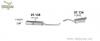 Peugeot 806 kipufog kzp dob 1.9, 2.0, 2.1 Dzel fot