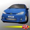 Peugeot 206 Full body kits Skyline Full Body Kit