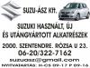 Suzuki hasznlt j s utngyrtott alkatrszek