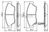 0986494238 BOSCH fkbett kszlet trcsafk SUZUKI LIANA 0 986 494 238