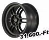 Japan Racing JR-7, 15-16coll, fekete alufelni
