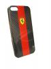 Ferrari Scuderia Carbon Stripe iPhone 4 Hard Case