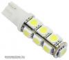 LEDes T10 Izz 13 SMD LED 5050 Aut Lmpa 12V