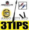 BLACK CAR AERIAL MAST FIAT 500 UNO PANDA GRANDE PUNTO