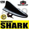 BLACK SHARK FIN AERIAL ANTENNA FIAT PANDA PUNTO STILO