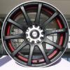 GTR EVO Matt fekete 15 collos alufelni